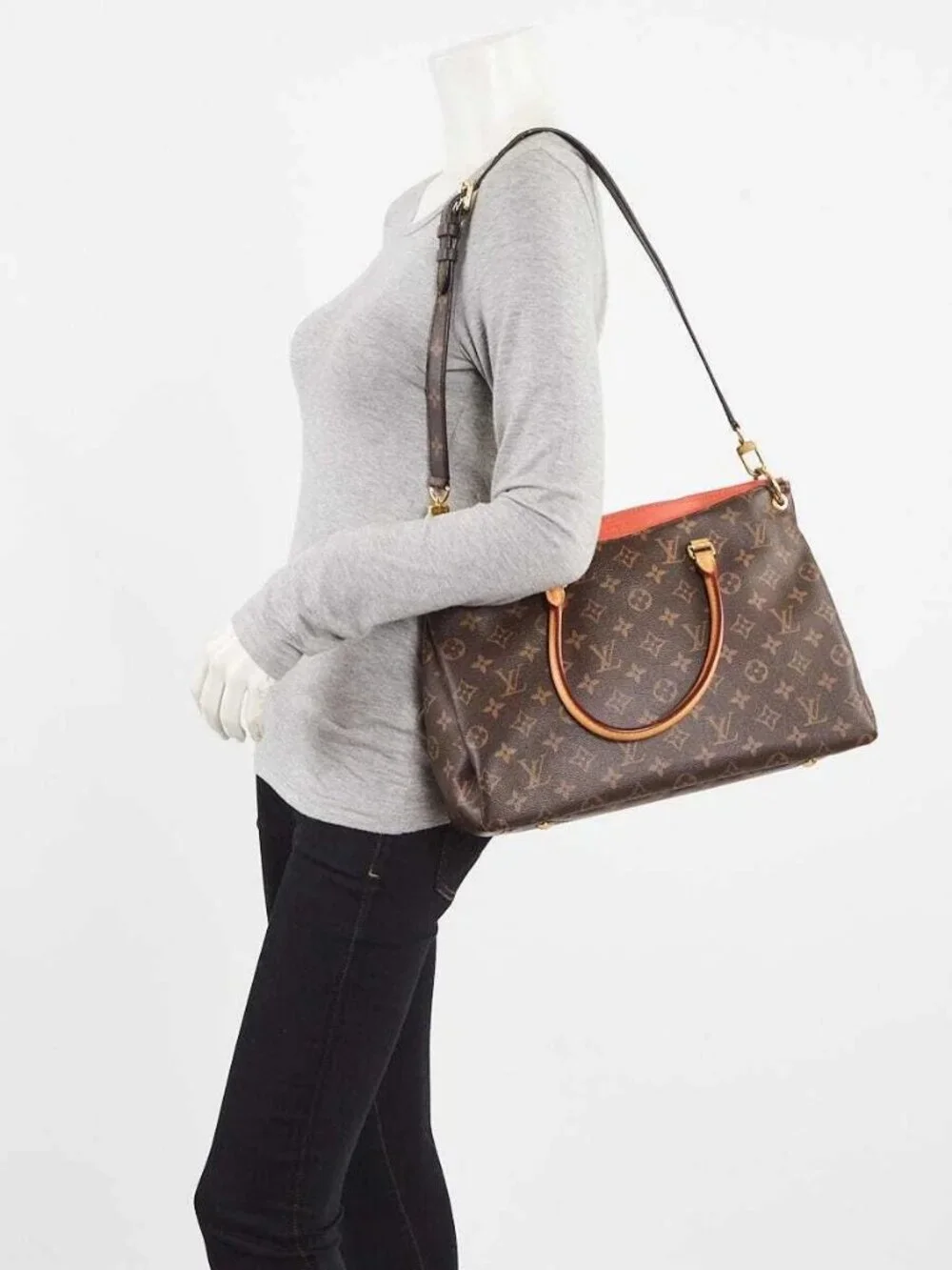 Louis Vuitton Piment Monogram Canvas Pallas Bag